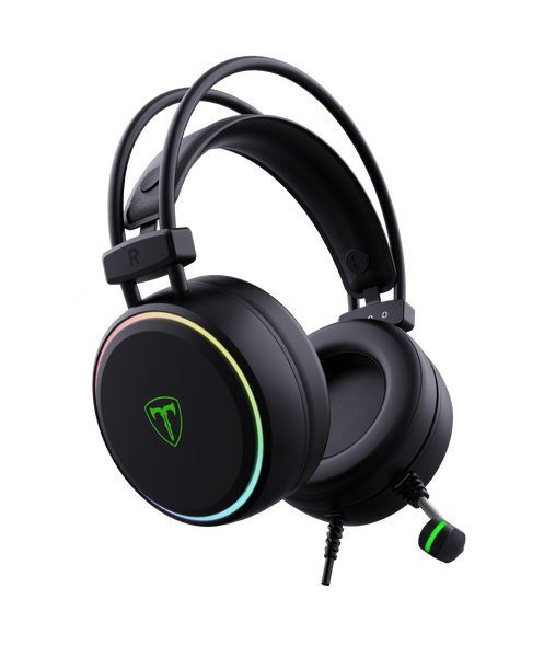 T-DAGGER T-RGH304 Black Gaming Headset with Backlighting