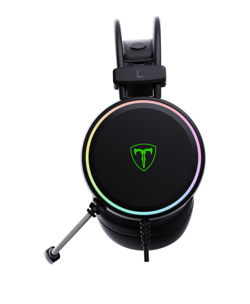 T-DAGGER T-RGH304 Black Gaming Headset with Backlighting