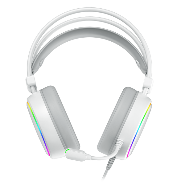 T-DAGGER T-RGH304 White Gaming Headset with Backlighting