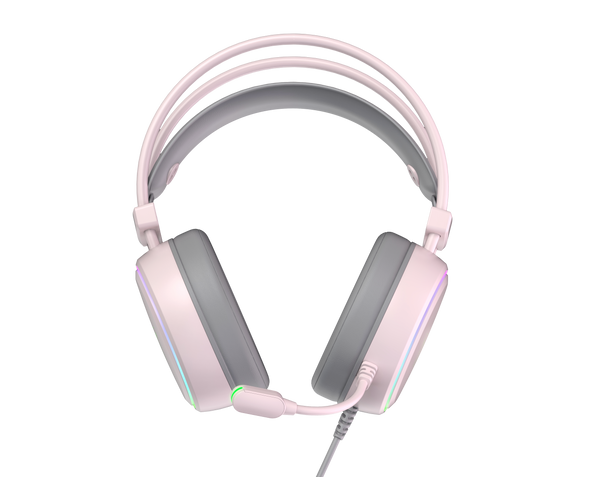 T-DAGGER T-RGH304 Pink Gaming Headset with Backlighting