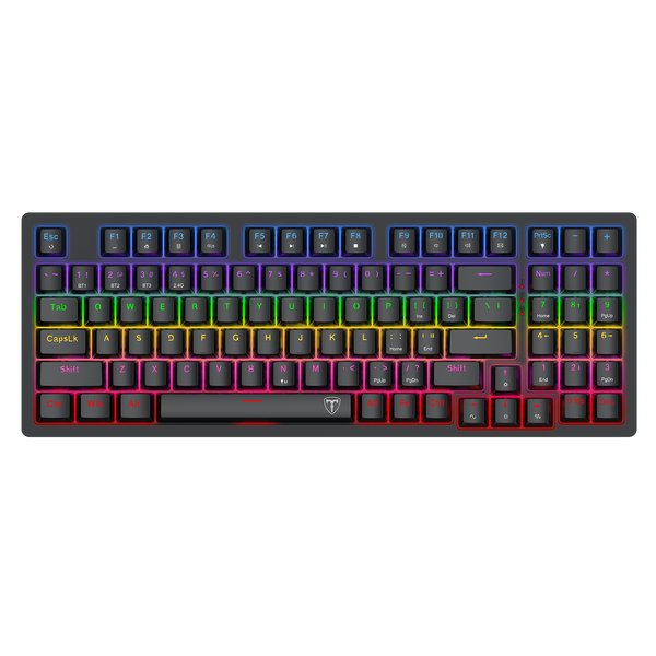 T-DAGGER HOLYSWORD T-TGK331 3 Modes Connection Backlighting Mechanical Keyboard