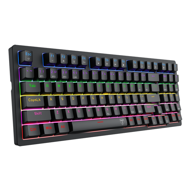 T-DAGGER HOLYSWORD T-TGK331 3 Modes Connection Backlighting Mechanical Keyboard