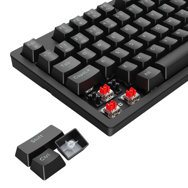 T-DAGGER HOLYSWORD T-TGK331 3 Modes Connection Backlighting Mechanical Keyboard