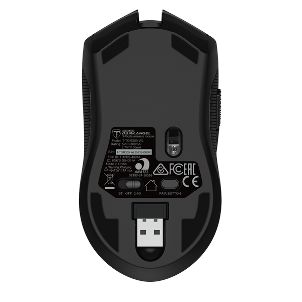 T-DAGGER DARKANGEL T-TGM209-WL 3-Mode Wireless Gaming Mouse