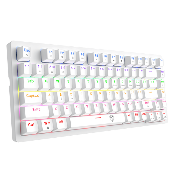 T-DAGGER T-TGK326-BR Wired Rainbow Backlight Mechanical Keyboard