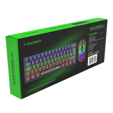 T-DAGGER T-TGS008-LIT 2 in 1 Gaming Mouse and Keyboard Combo