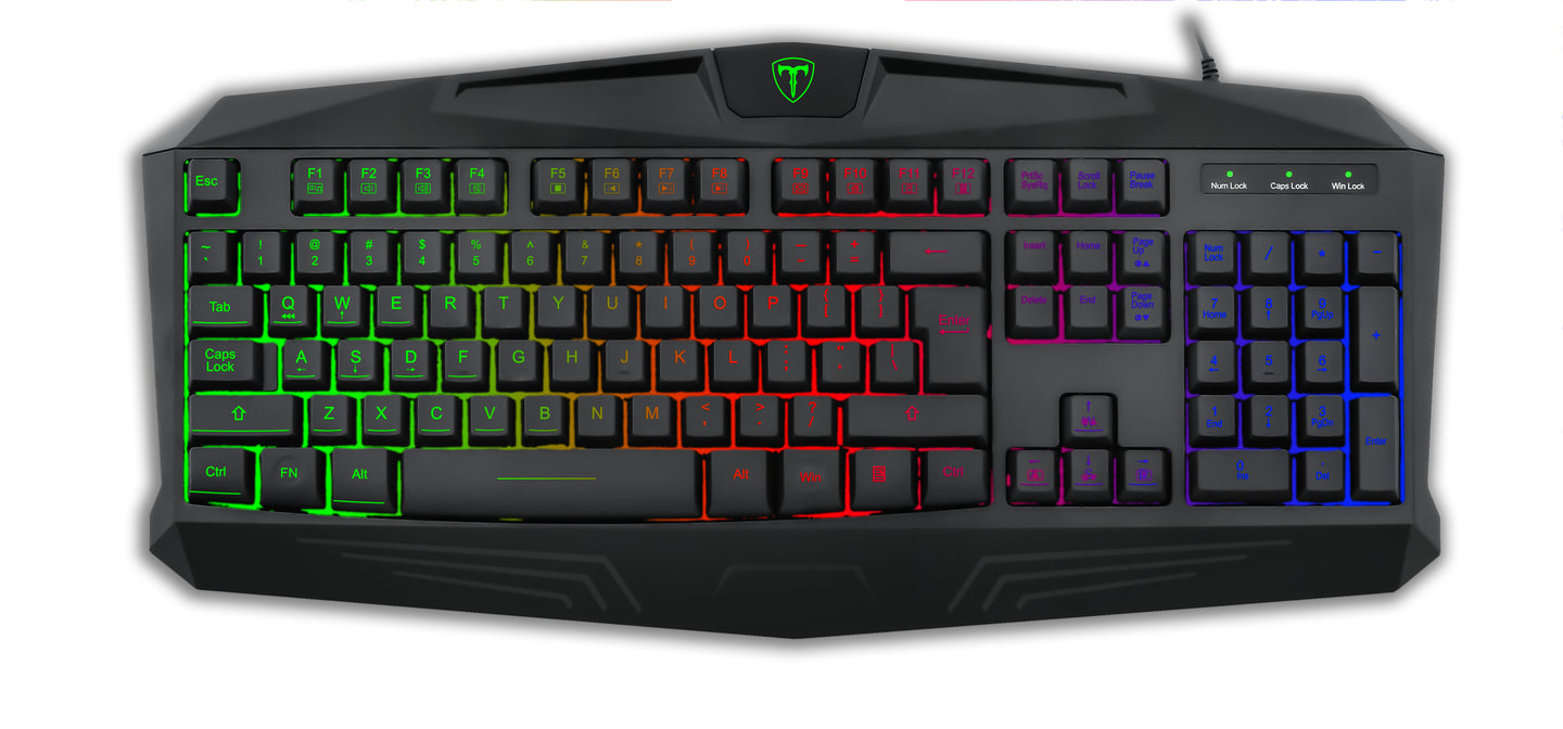 T-DAGGER Tanker Rainbow T-TGK106 Gaming Keyboard