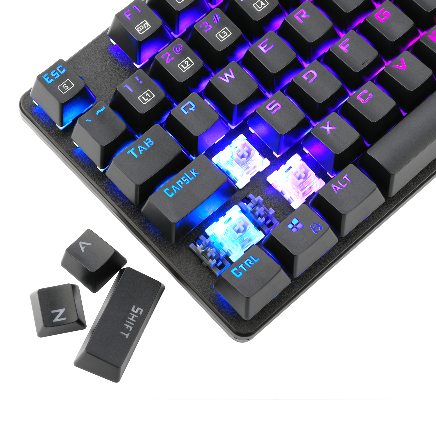 CLAVIER GAMING MÉCANIQUE T-DAGGER BORA T-GK315 / BROWN SWITCH / RGB