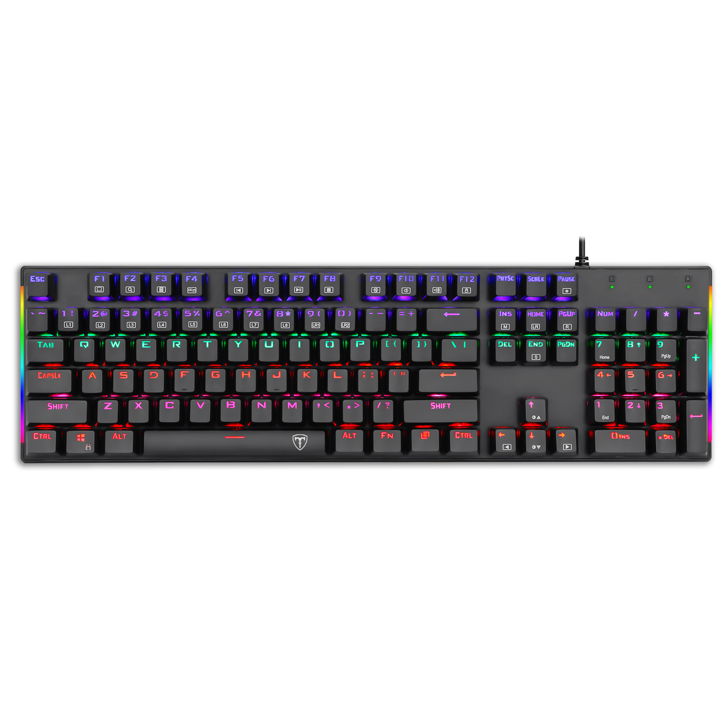 T-DAGGER NAXOS T-TGK310 Gaming Mechanical Keyboard T-DAGGER NAXOS T-TGK310 Gaming Mechanical Keyboard